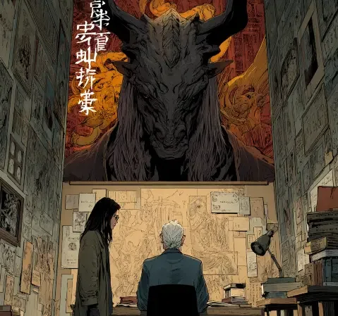奇幻题材漫画条目封面，森林旅团与行囊